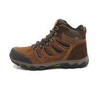 Peter Storm Men’s Eskdale II Mid Walking Boot with High Traction Rubber Sole & Ankle Support, Durable Suede (Brown, UK Footwear Size System, Adult, Men, Numeric, Medium, 7)