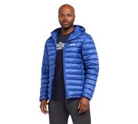 Peter Storm Men’s Loch Down Hooded Jacket with Ripstop Fabric & 90/10 650 Fill Power Down, Water Repellent, Lightweight & Packable Puffer Winter Coat (UK, Alpha, M, Regular, Regular, Blue)