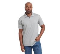 Peter Storm Men’s Paolo Polo Shirt with Collar and Short Sleeves, Activewear, Lightweight, Breathable, Summer & Holiday Clothes (UK, Alpha, L, Regular, Regular, Grey)