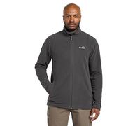 Peter Storm Men's Bracken Full Zip Fleece Jacket, Recycled Polyester Microfleece, Regular Fit, 160g Brushed Material (UK, Alpha, L, Regular, Regular, Dark Grey)