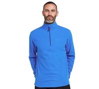 Peter Storm Mens Bracken Half Zip Fleece with Fitted Collar & Hem, Lightweight 60g Brushed Microfleece Midlayer Pullover (UK, Alpha, XS, Regular, Regular, Blue)