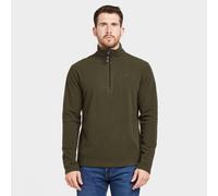 Mens Bracken Half Zip Fleece Khaki - Khaki, Khaki XS