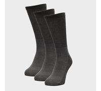 Peter Storm Men's Lightweight Essential Walking Socks, Men's Hiking Socks, Men's Trekking Socks, Pack Of Three, Grey, 9-11