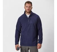 Men's Grid Half-Zip Fleece, NVY L
