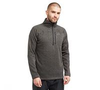 Peter Storm Men's Hohokum Fleece, Half-Zip, High Neck, 100% Polyester, Melange Knit, Brushed, 300GSM (UK, Alpha, XL, Regular, Regular, Grey)