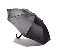 Men's Pop-Up Crook Umbrella, Black One Size
