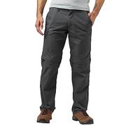 Peter Storm Men's Ramble II Convertible Trousers, Water Resistant, Polyester Cotton Blend, Multiple Pockets, Walking Hiking (UK, Waist & Inseam, 34, 29, Grey)
