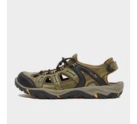 Peter Storm Men's Solva Sandals - Green, Green 7 / EUR 41