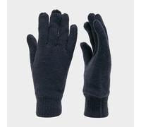 Thinsulate Knit Fleece Gloves - Blue, Blue S-M