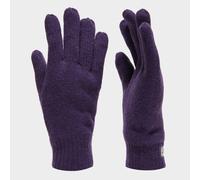 Thinsulate Knit Fleece Gloves, Purple L-XL