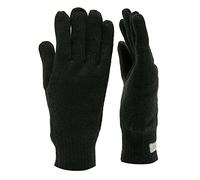Peter Storm Unisex Double Layered Thinsulate Knit Gloves, Winter Gloves, Black, XS
