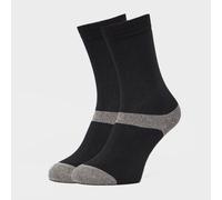 Unisex Multiactive Coolmax Liner Socks - 2 Pack, Black L