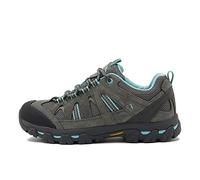 Peter Storm Women’s Arnside II Vent Walking Shoe with High Traction Rubber Sole & Quick Lacing System (Grey, UK Footwear Size System, Adult, Women, Numeric, Medium, 8)