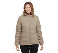 Peter Storm Women’s Blisco Jacket with Hood & 2 Pockets, Insulated, Water Repellent & Lightweight Puffer Coat (UK, Numeric, 16, Regular, Regular, Brown)