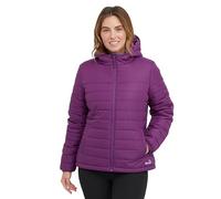 Peter Storm Women’s Blisco Jacket with Hood & 2 Pockets, Insulated, Water Repellent & Lightweight Puffer Coat (UK, Numeric, 22, Regular, Regular, Solid Purple)