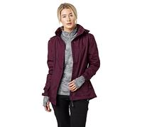 Peter Storm Women’s Downpour Waterproof Jacket with Rollaway Hood and 3 Zipped Pockets, Lightweight, Durable & Breathable Raincoat (UK, Numeric, 20, Regular, Regular, Purple)