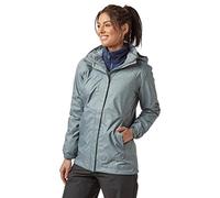 Peter Storm Women’s Glide Marl Waterproof Jacket with Rollaway Adjustable Hood, Adjustable Hem & 3 Zipped Pockets, Lined & Breathable Raincoat (UK, Numeric, 22, Regular, Regular, Grey)