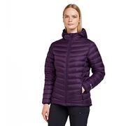 Peter Storm Women’s Loch Down Jacket with Hood, Ripstop Fabric & 90/10 650 Fill Power Down, Water Repellent (UK, Numeric, 10, Regular, Regular, Purple)