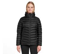 Peter Storm Women’s Loch Down Jacket with Hood, Ripstop Fabric & 90/10 650 Fill Power Down, Water Repellent (UK, Numeric, 8, Regular, Regular, Black)