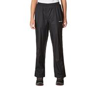 Peter Storm Women’s Packable Pants with Elasticated Waist & Stuff Sack, Waterproof, Breathable & Lightweight Over Trousers (UK, Numeric, 16, Regular, Regular, Black)