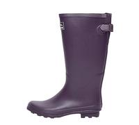 Peter Storm Women’s Tall Waterproof Wellies with Adjustable Buckle & Comfortable Lining, Full-length Wellington Boots (Purple, UK Footwear Size System, Adult, Women, Numeric, Medium, 6)