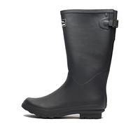 Peter Storm Women’s Tall Waterproof Wellies with Adjustable Buckle & Comfortable Lining, Full-length Wellington Boots (Black, UK Footwear Size System, Adult, Women, Numeric, Medium, 7)