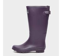 Peter Storm Womens Adjustable Tall Waterproof Wellies, Full Length Wellington Boots - Purple material_Rubber - Size UK 8