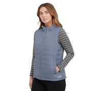 Peter Storm Women's Blisco Gilet with High Collar & Hand Warmer Pockets, Insulated Vest, Warm, Water-repellent, (UK, Numeric, 10, Regular, Regular, Grey)
