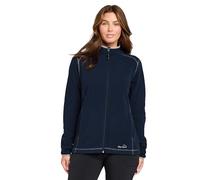 Peter Storm Women's Bracken Full Zip Fleece Jacket made with 160gm 100% Recycled Polyester, Lightweight, Warm, Soft & Comfortable Midlayer (UK, Numeric, 14, Regular, Regular, Navy)
