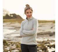 Peter Storm Women's Bracken Half Zip Fleece - White, White