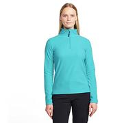 Peter Storm Women's Bracken Half Zip Fleece with Fitted Collar & Hem, Lightweight 60g Brushed Microfleece Midlayer Pullover (UK, Numeric, 20, Regular, Regular, Blue)