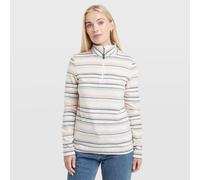 Peter Storm Women's Bracken Printed Half Zip Fleece, Ecru 18