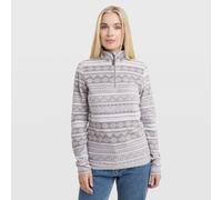 Women's Bracken Printed Half Zip Fleece - Blue, Blue 18