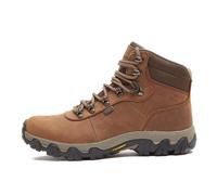 Peter Storm Womens Caldbeck Brown Walking Boots - Rubber Sole Waterproof Lining