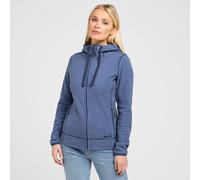 Women's Full Zip Microfleece Hoodie, Blue 18