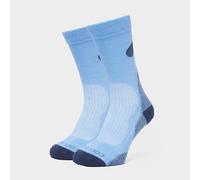 Peter Storm Women's Lightweight Outdoor Sock - 2 Pack, Blue M