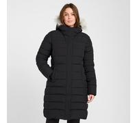 Peter Storm Parka Luna - Faux Fur Hood, 2 Pockets, Water-Repellent, Insulated - Women's 18 Black