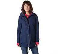 Peter Storm Women's Oakwood Waterproof Jacket, Polyester, Hooded, Parka Coat Style, for Walking and Everyday Use (UK, Numeric, 12, Regular, Regular, Navy)