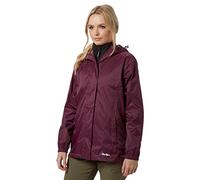 Peter Storm Women's Packable Waterproof Jacket with 2 Zipped Hand Pockets and Adjustable Hood, Pac A Mac, Rain Coat, Cagoule (UK, Numeric, 16, Regular, Regular, Purple)