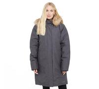 Peter Storm Women's Phillipa Down Jacket with Faux Fur Trimmed Hood, Waterproof, Insulated & Adjustable Winter Coat (UK, Numeric, 18, Regular, Regular, Mid Grey)