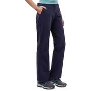 Peter Storm Women's Stretch Roll-Up Walking Trousers, Four-Way Stretch, Water Repellent, Convertible Capri Style, Outdoor Hiking (UK, Waist & Inseam, 35, 31, Navy)