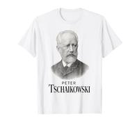 Peter Tchaikovsky Portrait Vintage Composer Classical Music T-Shirt