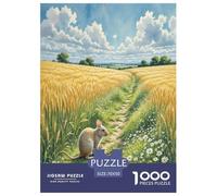 Peter The Bald Cat 1000 Pieces Animal Jigsaw Puzzles with Paper Art Creativity & Gift Giving for Adults And Kids Age 12 Years Up Stunning Puzzle 70x50cm/1000pcs
