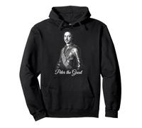 Peter The Great Russian Tsar History Portrait Pullover Hoodie