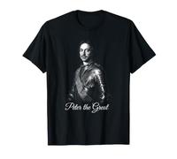 Peter The Great Russian Tsar History Portrait T-Shirt