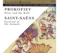 Peter & The Wolf / Carnival of the Animals by Prokofiev, Saint-Saens (1994) Audio CD
