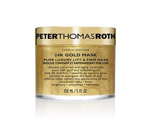 Peter Thomas Roth 24K Gold Pure Luxury Lift and Firm Mask, 5 Ounce Earplug, 2 cm, Black