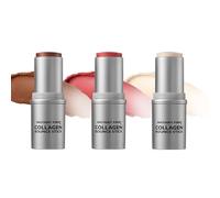 Peter Thomas Roth Instant FIRMx® Collagen Bounce Stick Trio - Sheer Glow, Bronze Glow & Blush Glow - 3-Piece Balm Set for Cheeks & Lips - Hydrating, Firming & Plumping with Collagen & Hyaluronic Acid