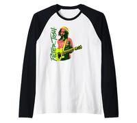 Peter Tosh Guitar Raglan Baseball Tee