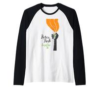 Peter Tosh Legalize It Lighter Flame Raglan Baseball Tee